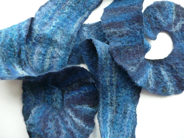 blue spiral wrap